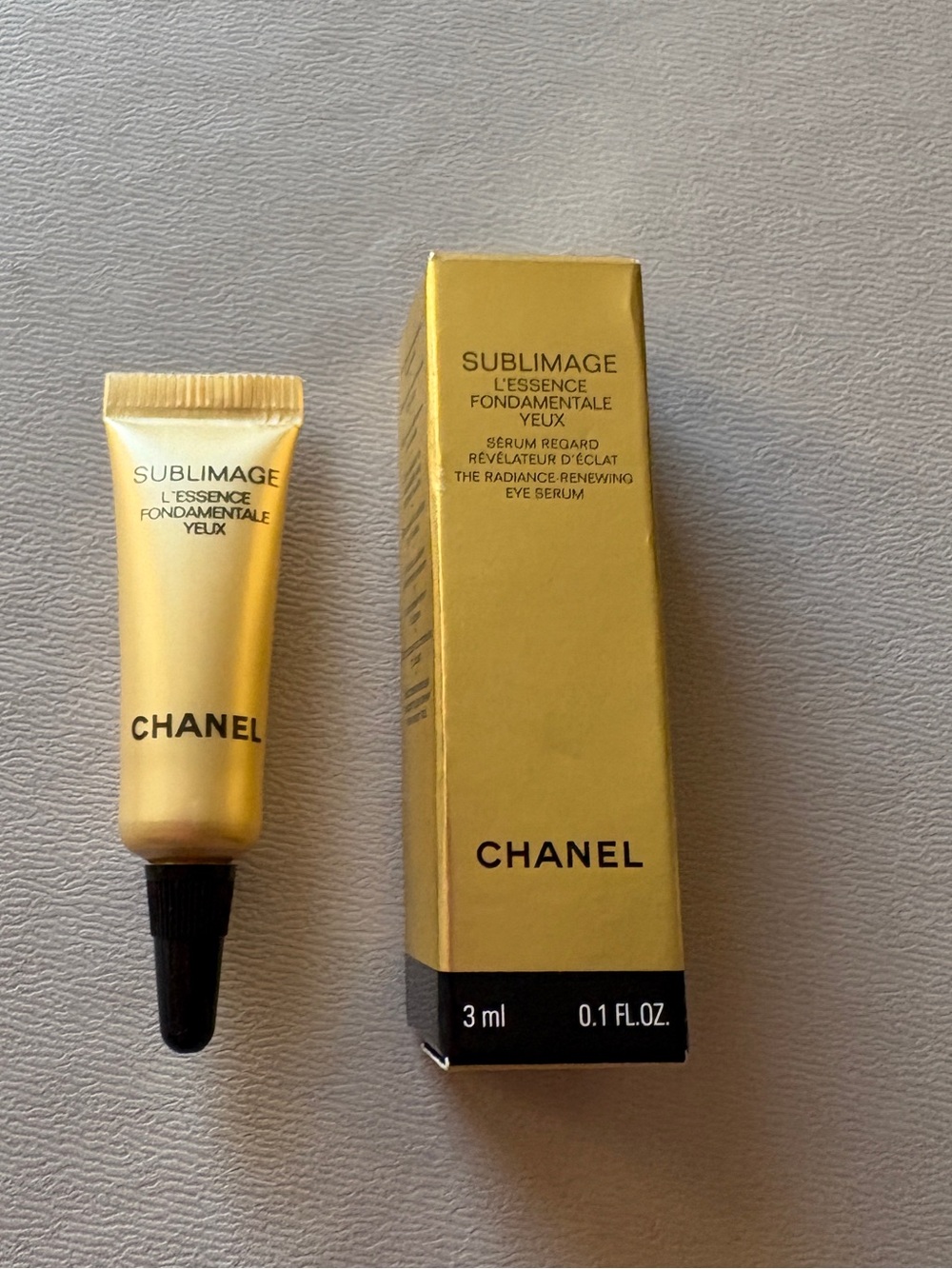 NIB CHANEL Sublimage L'Essence Fondamentale Yeux Eye Serum - Travel
